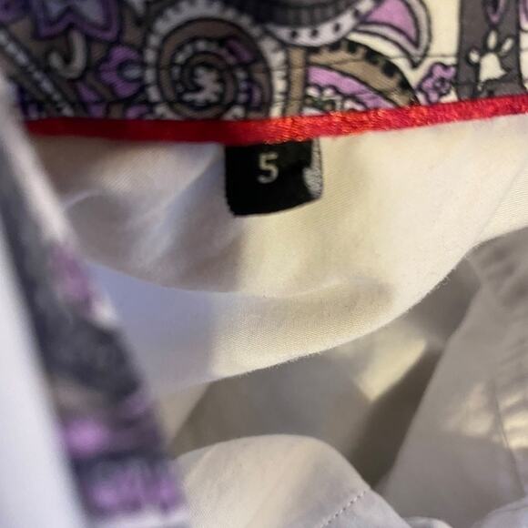 7 Downie Street White Button Down Dress Shirt Men's Size Small - Picture 4 of 15